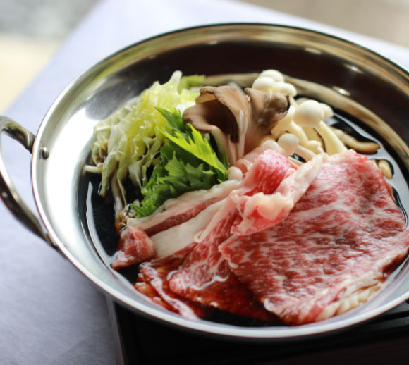 奈義和牛すき焼き膳